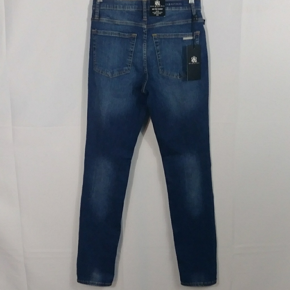 NWT Rock & 🎉SOLD🎉 skinny jeans women size 8M - Picture 8 of 8